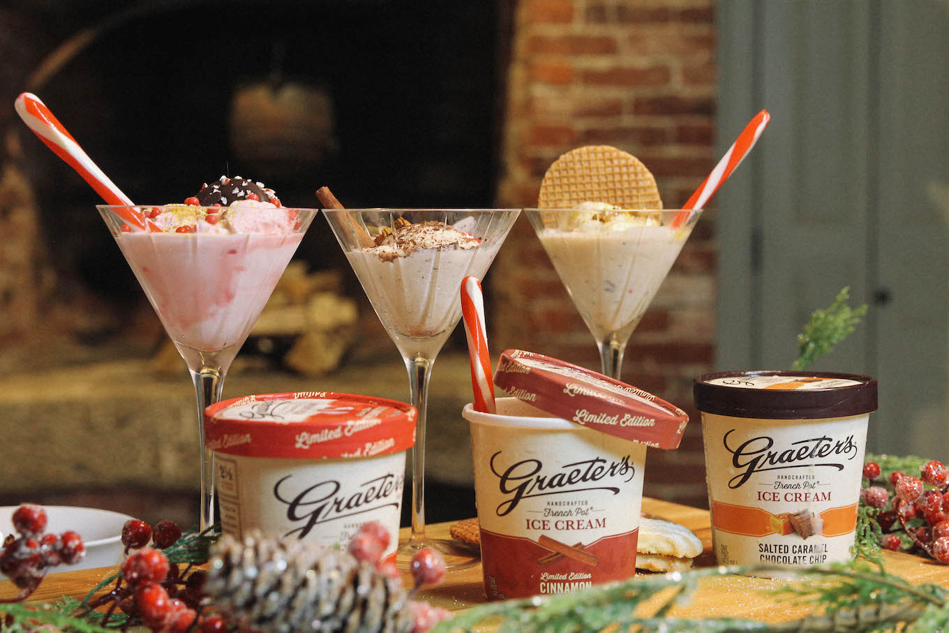 Holiday Ice Cream Bar with Graeter’s.