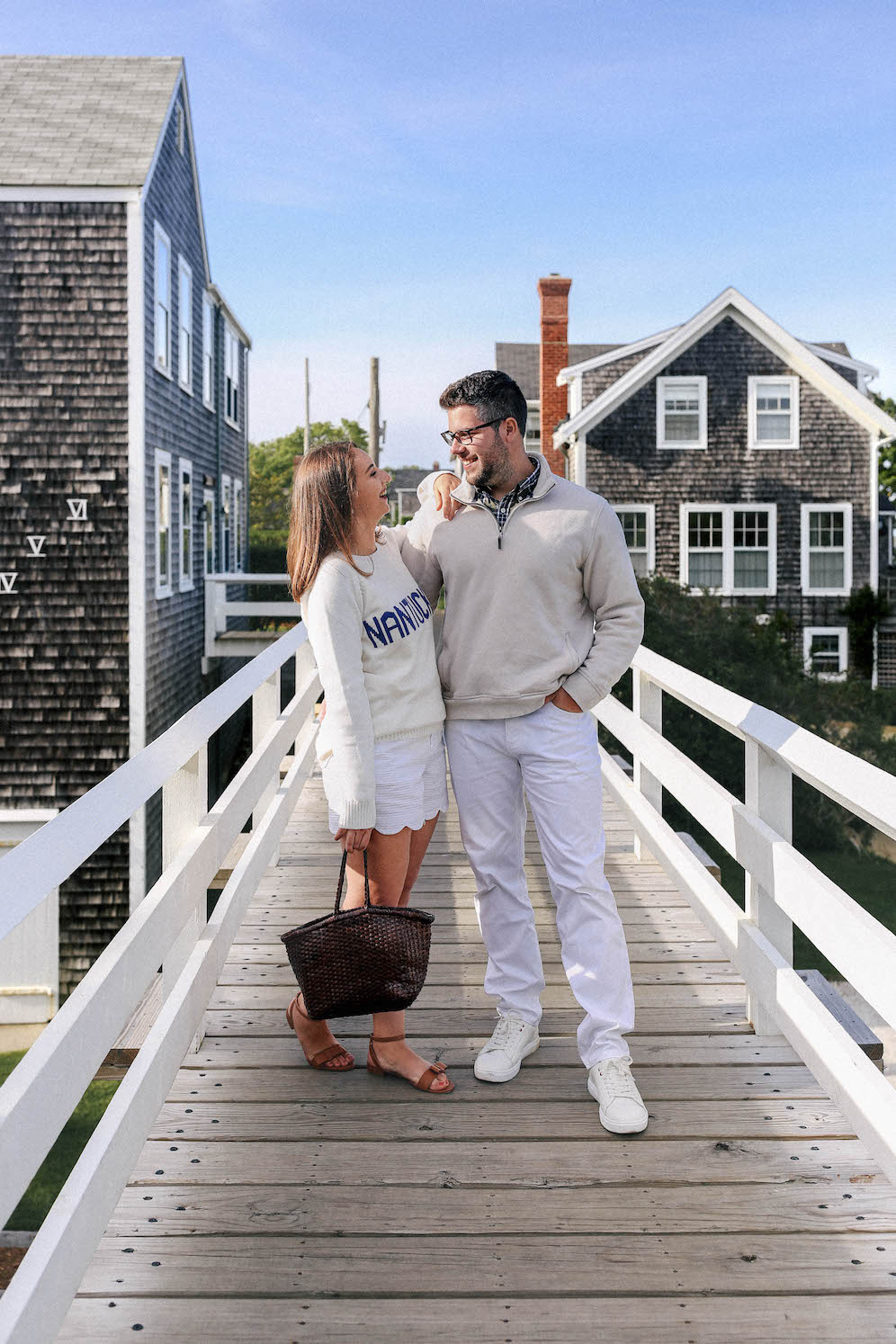 New England Couple Photoshoot Spots on Nantucket