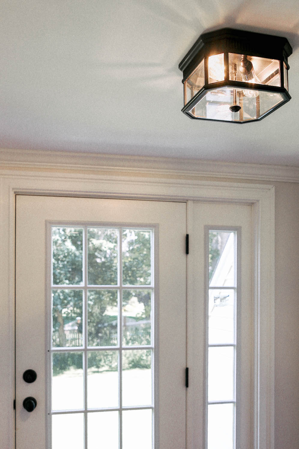 flush mount lighting for colonial new england home the coastal confidence