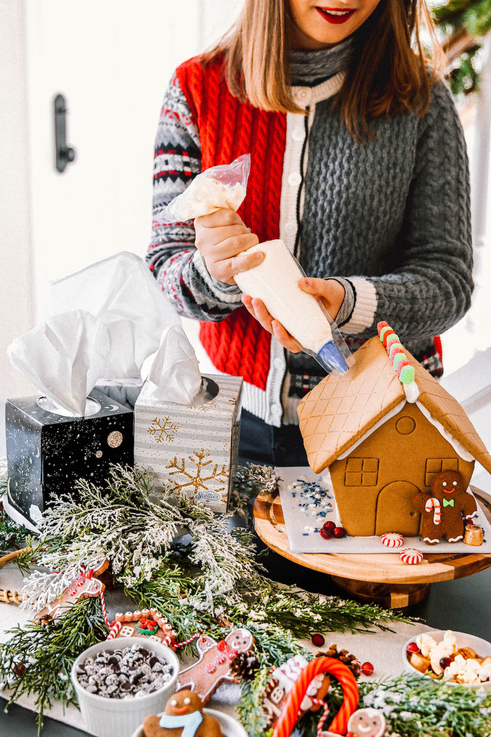 Gingerbread Home For The Holidays- What You'll Need The Coastal Confidence Aubrey Yandow