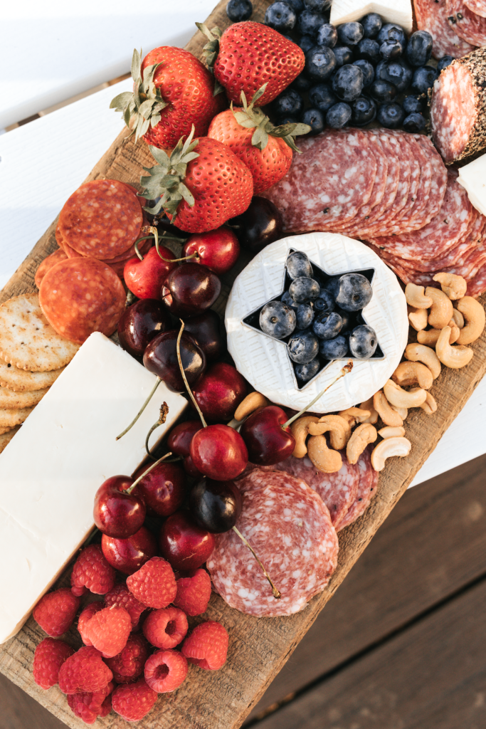 Fourth Of July Themed Cheeseboard - The Coastal Confidence